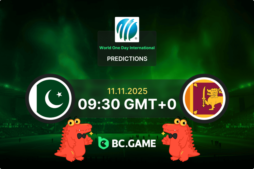 Match prediction for the Pakistan vs Sri Lanka game at Sri Lanka Tour of Pakistan ODI Series 2025