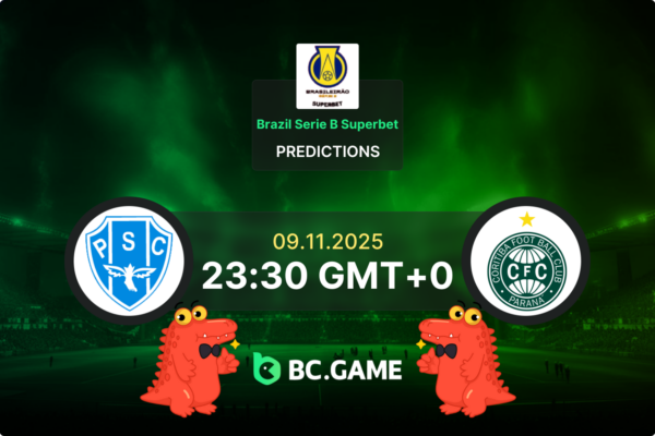 Paysandu PA vs Coritiba (1:2): Serie B Superbet 09/11/2025