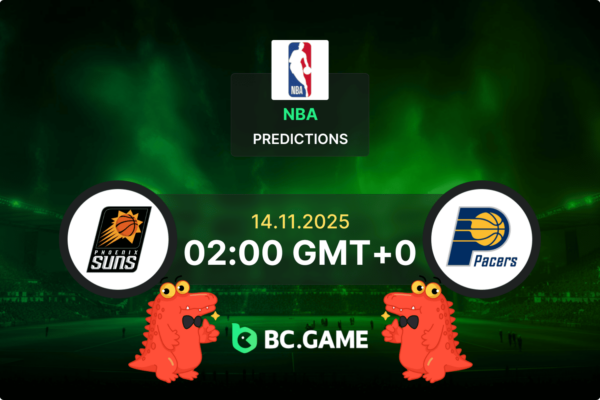 Phoenix Suns vs Indiana Pacers (133:98): NBA 14/11/2025