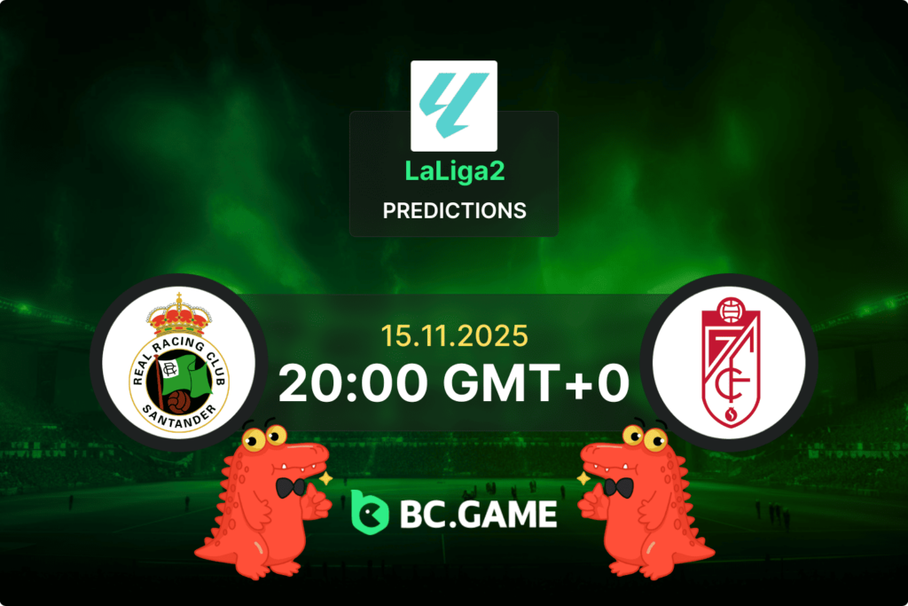 Match prediction for the Racing Santander vs Granada CF game at LaLiga 2 2025