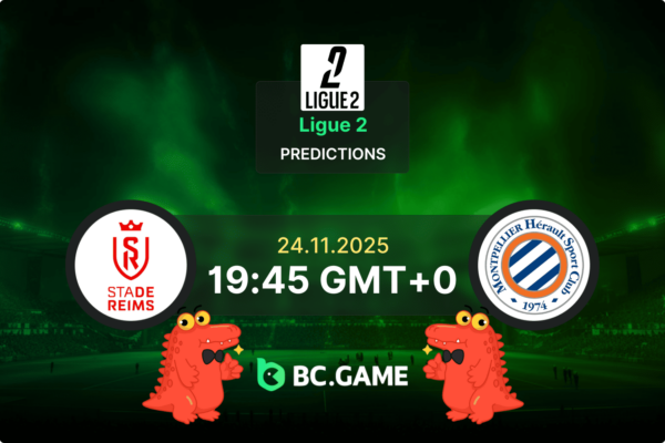 Reims vs Montpellier (2:0): Ligue 2 24/11/2025