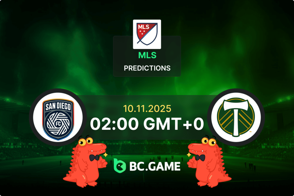 Match prediction for the San Diego FC vs Portland Timbers game at MLS 2025