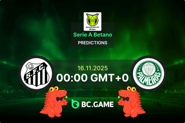 Santos vs Palmeiras (1:0): Serie A Betano 16/11/2025