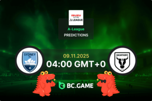 Sydney FC vs Macarthur FC Prediction, Odds, Betting Tips – A-League 09/11/2025