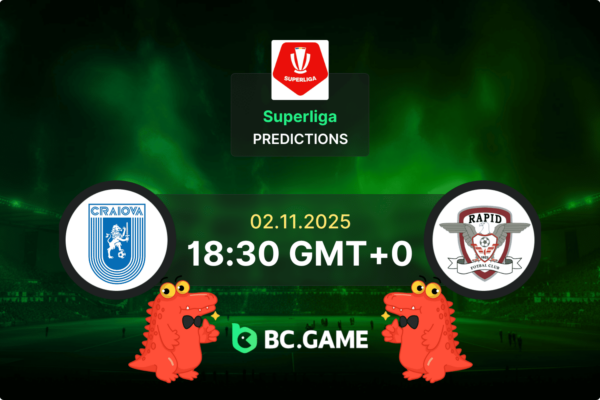 Univ. Craiova vs FC Rapid Bucuresti (2:2): Superliga 02/11/2025