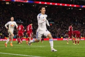 Calvert-Lewin hails Leeds belief after comeback draw with Liverpool