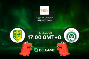 AEK Larnaca vs Omonia Prediction, Odds, Betting Tips – Cyprus League 15/12/2025