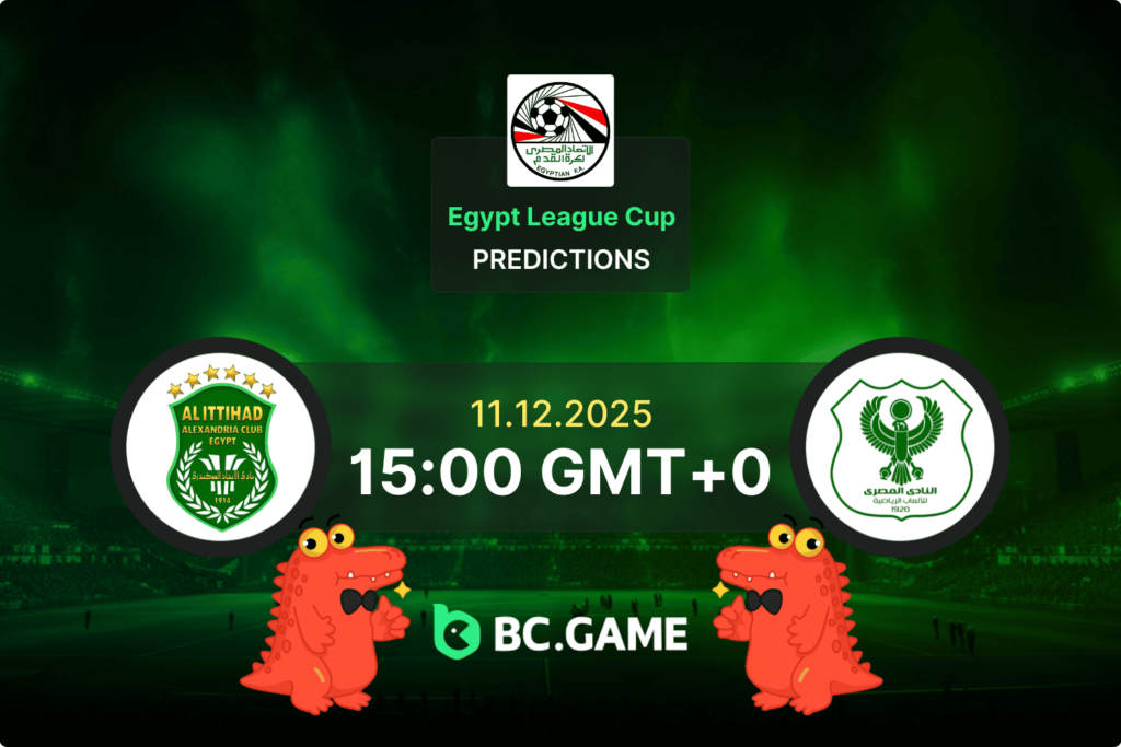 Match prediction for the Al Ittihad Alexandria vs Al Masry game at Egypt League Cup 2025