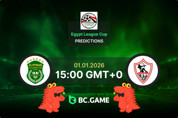 Al Ittihad vs Zamalek (3:0): Egypt League Cup 01/01/2026