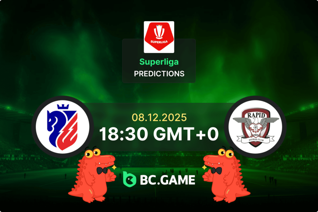 Match prediction for the FC Botosani vs FC Rapid Bucuresti game at Romanian Superliga 08/12/2025