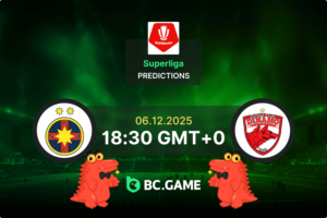 FCSB vs Dinamo București Pronóstico: cuotas y consejos de apuestas – Superliga rumana 06/12/2025