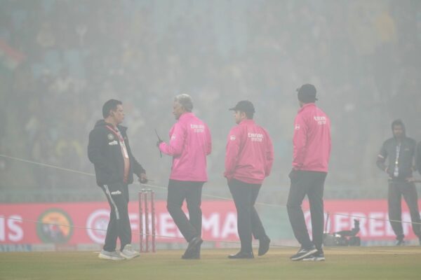 लखनऊ में कोहरे के कारण चौथा T20I बिना गेंद फेंके रद्द