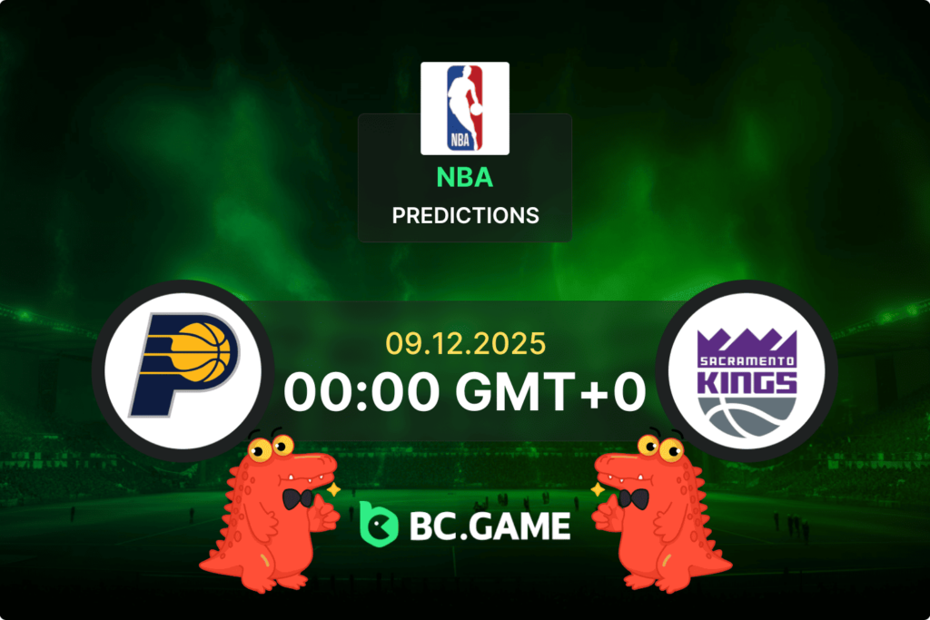 Indiana Pacers vs Sacramento Kings prediction – NBA match at Gainbridge Fieldhouse, December 9, 2025