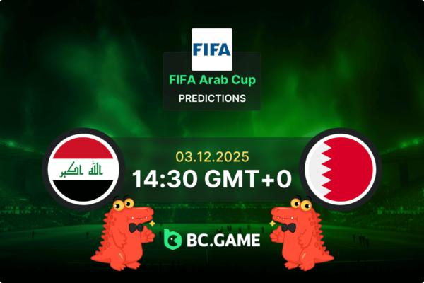 Iraq vs Bahrain (2:1): FIFA Arab Cup 03/12/2025