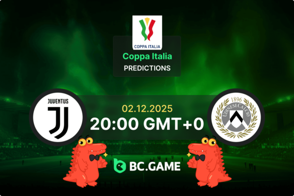Juventus vs Udinese (2:0): Coppa Italia 02/12/2025