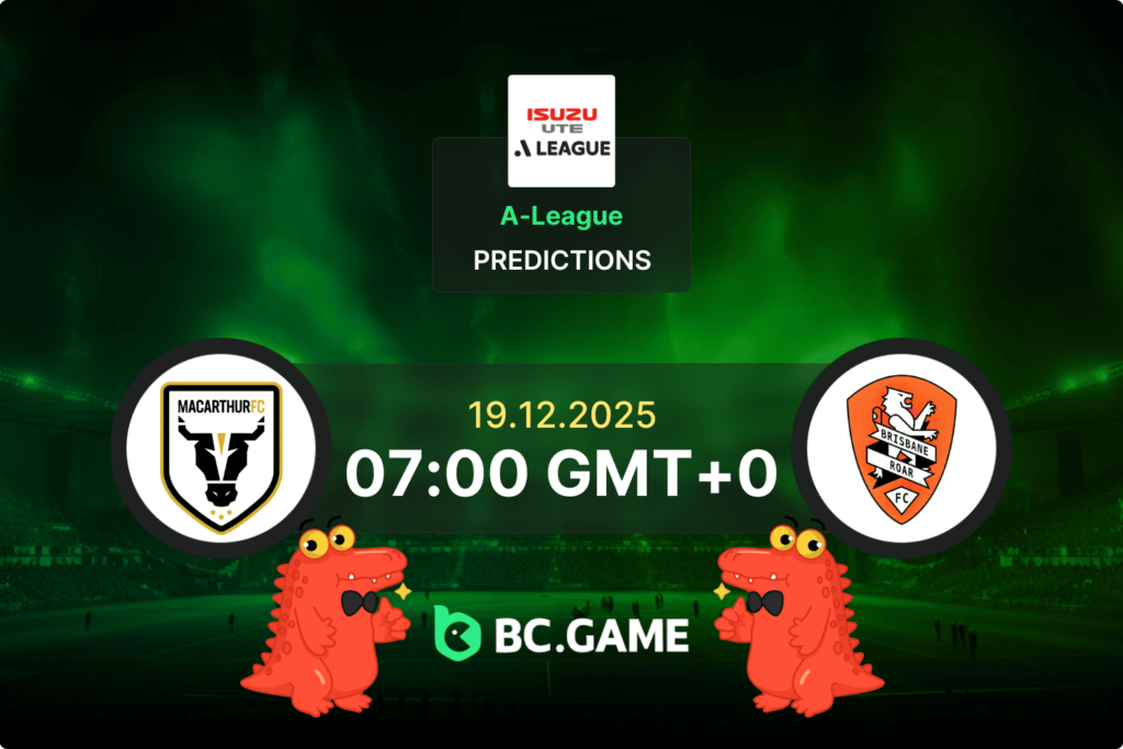 Match prediction for the Macarthur FC vs Brisbane Roar game at Australia A-League 2025