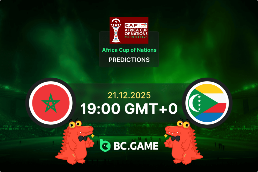 Morocco vs Comoros Prediction, Odds, Betting Tips – Africa Cup of Nations 21/12/2025