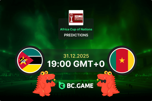 Mozambique vs Cameroon (1:2): Africa Cup of Nations 31/12/2025