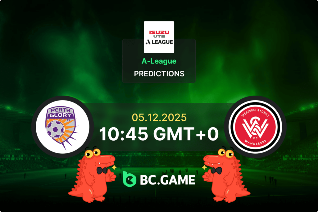 Match prediction for the Perth Glory vs Western Sydney Wanderers game at A-League 2025