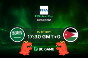 Saudi Arabia vs Jordan Prediction, Odds, Betting Tips – FIFA Arab Cup 15/12/2025