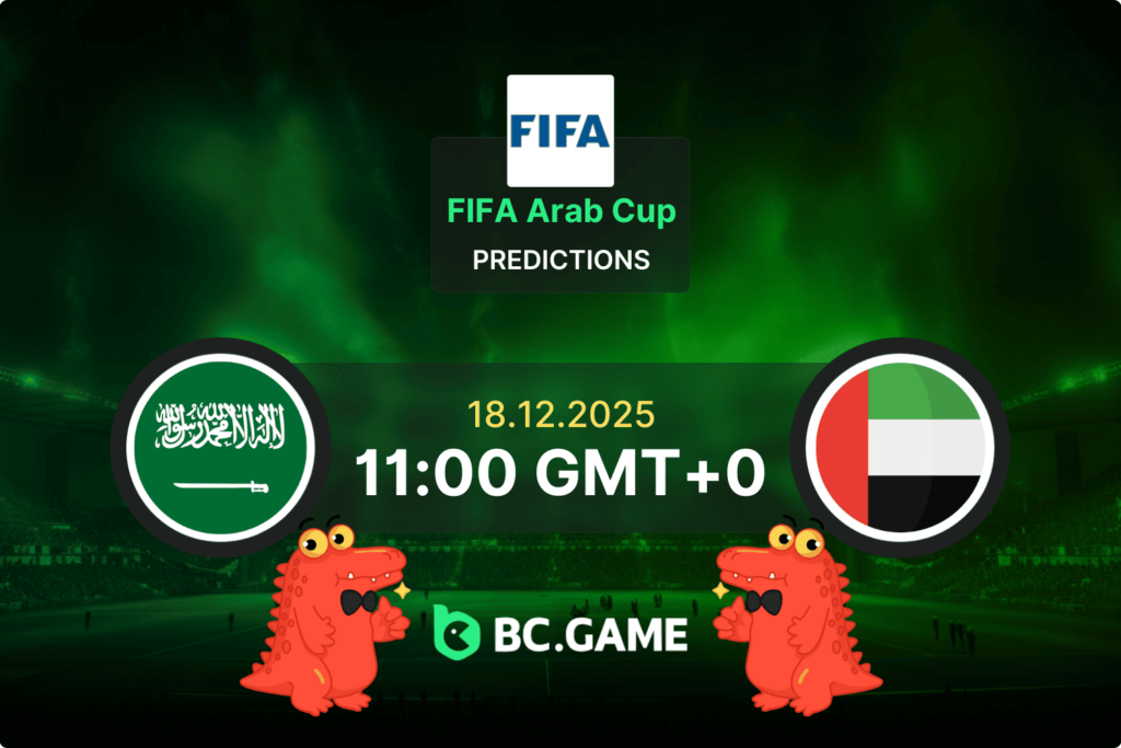 Match prediction for the Saudi Arabia vs United Arab Emirates game at FIFA Arab Cup 2025