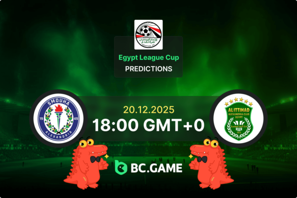 Smouha vs Al Ittihad (0:0): Egypt League Cup 20/12/2025