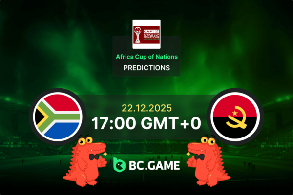 South Africa vs Angola (2:1): Africa Cup of Nations 22/12/2025