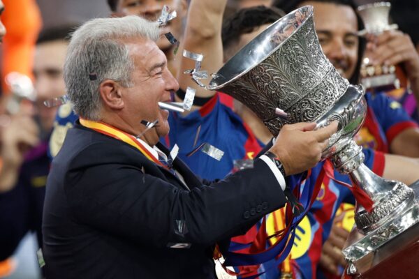 Laporta: «Cuando pierdes también hay que ser respetuoso»