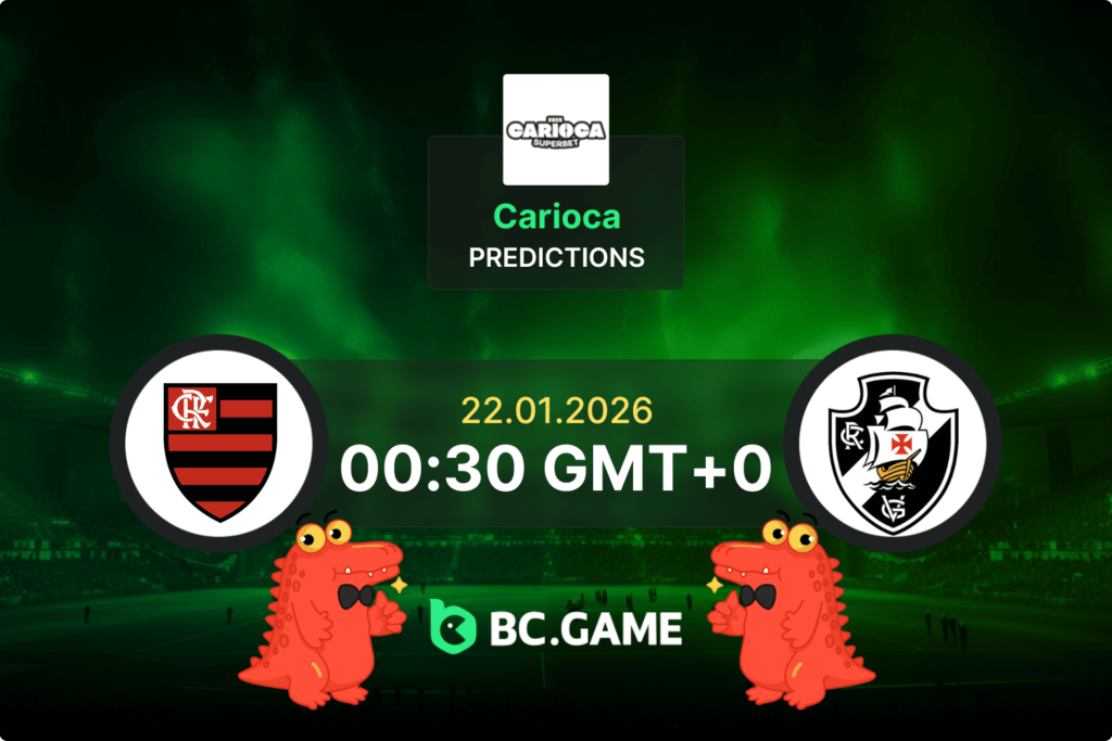 Flamengo RJ vs Vasco da Gama match prediction – Campeonato Carioca Taça Guanabara 2026 at Maracanã