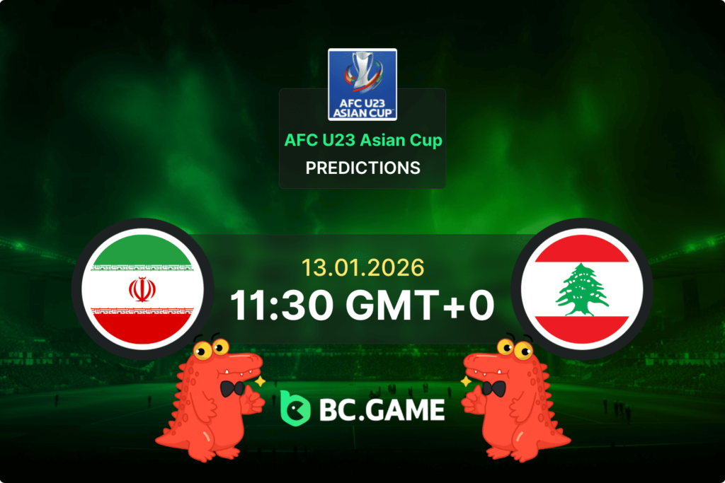 Iran U23 vs Lebanon U23 match prediction - AFC U23 Asian Cup 2026