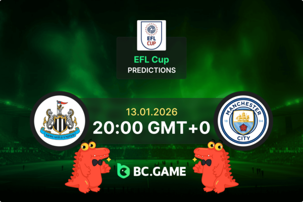 Newcastle United vs Manchester City Pronóstico: cuotas y consejos de apuestas – Copa EFL 13/01/2026