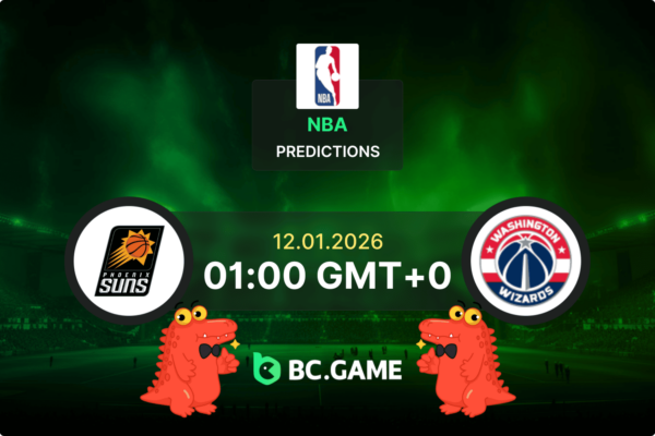 Phoenix Suns vs Washington Wizards (112:93): NBA 12/01/2026