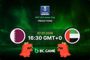 Qatar U23 vs United Arab Emirates U23 Prediction, Odds, Betting Tips – AFC U23 Asian Cup 07/01/2026