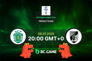 Sporting CP vs Vitoria Guimaraes Prediction, Odds, Betting Tips – Portugal League Cup 06/01/2026