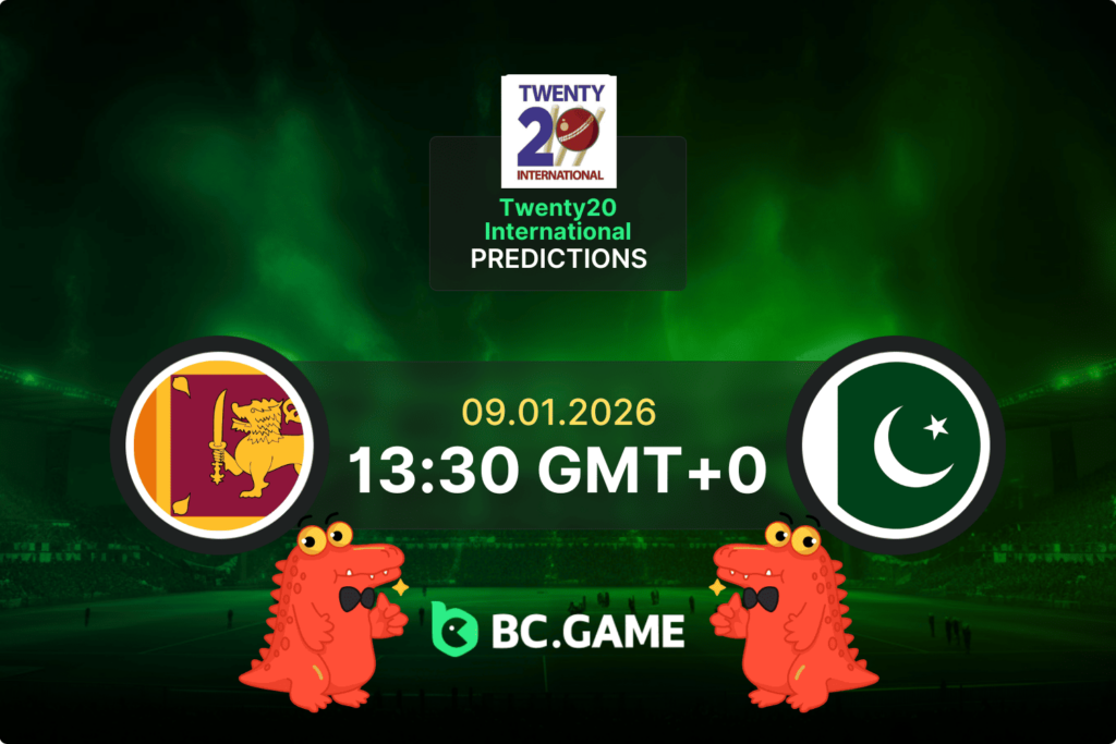 Match prediction for the Sri Lanka vs Pakistan 2nd T20I game at Pakistan tour of Sri Lanka, January 9, 2026