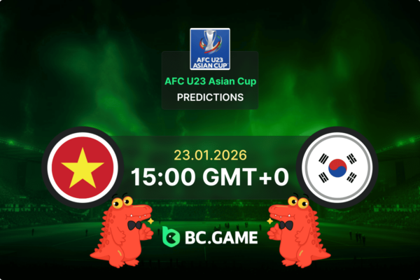 Vietnam U23 vs South Korea U23 (3:2): AFC U23 Asian Cup 23/01/2026