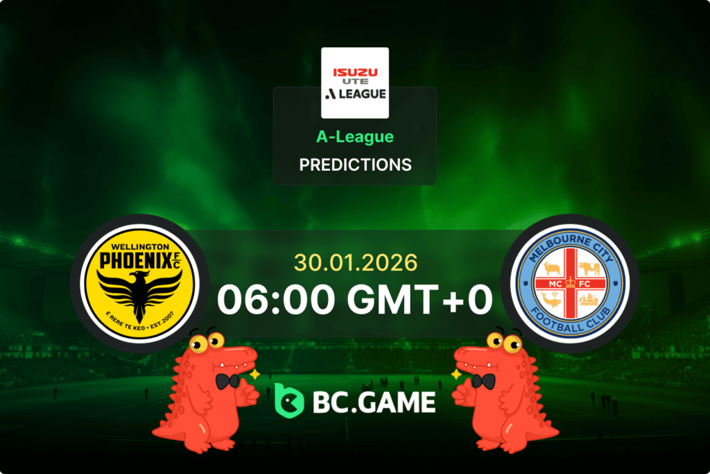 Wellington Phoenix vs Melbourne City match prediction – A-League Men 2026 at Sky Stadium