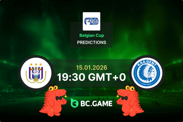 Anderlecht vs Gent (1:0): Belgian Cup 15/01/2026