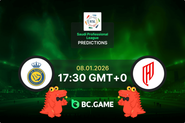 अल नासर बनाम अल क़ादसियाह का पूर्वानुमान, ऑड्स, सट्टेबाजी के टिप्स – सऊदी प्रो लीग 08/01/2026