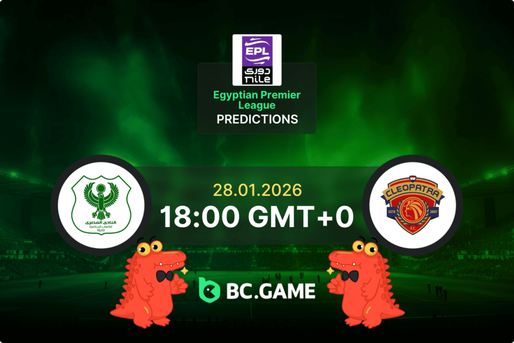 Al Masry vs Ceramica Cleopatra match prediction – Egyptian Premier League 28/01/2026