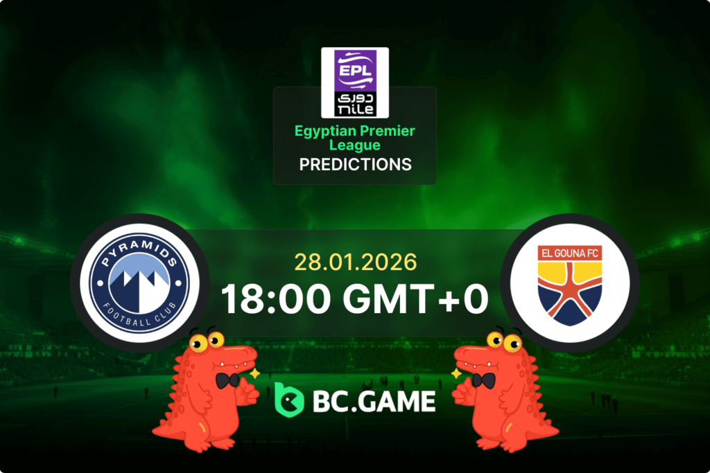Match prediction for the Pyramids FC vs El Gouna FC game in Egyptian Premier League 2026