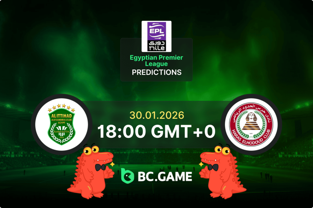 Al Ittihad Alexandria vs Haras El Hodood match prediction – Egyptian Premier League 30/01/2026