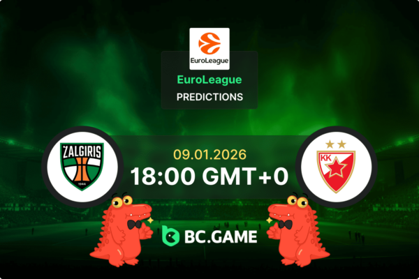 Zalgiris Kaunas vs Crvena Zvezda Prediction, Odds, Betting Tips – EuroLeague 09/01/2026
