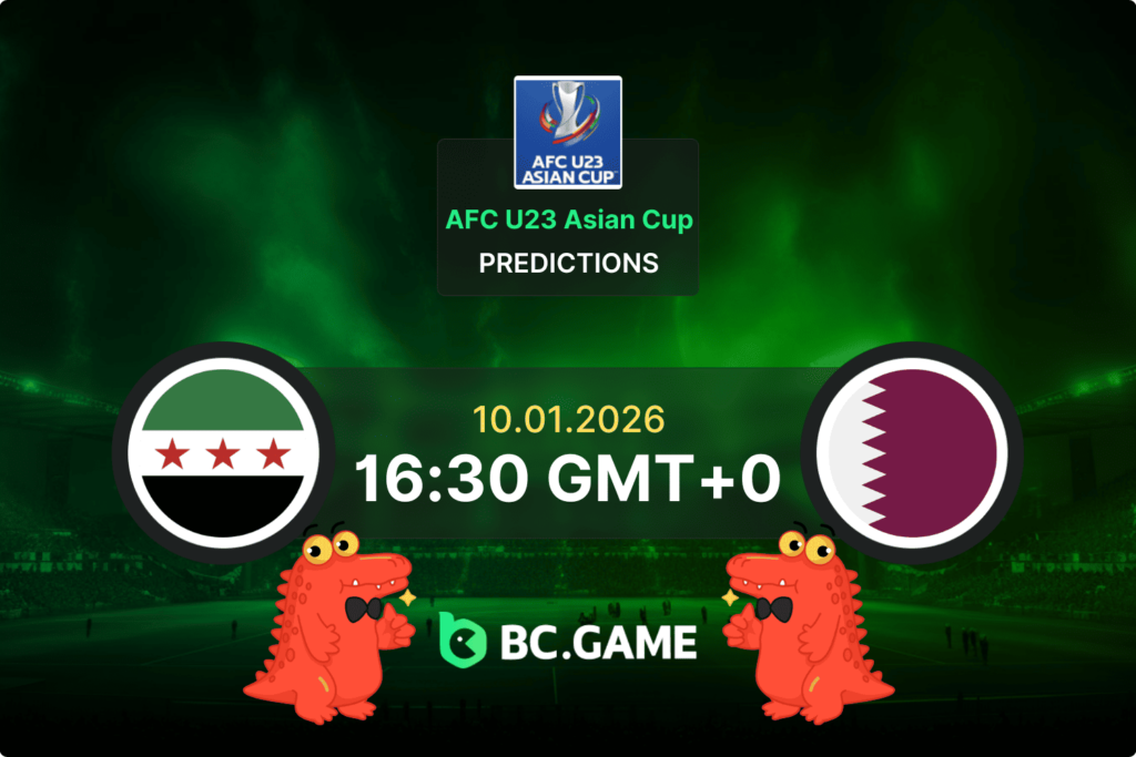 Syria U23 vs Qatar U23 match prediction – AFC U23 Asian Cup 2026 group stage