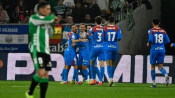La segunda mayor goleada recibida por el Betis como local en Copa del Rey