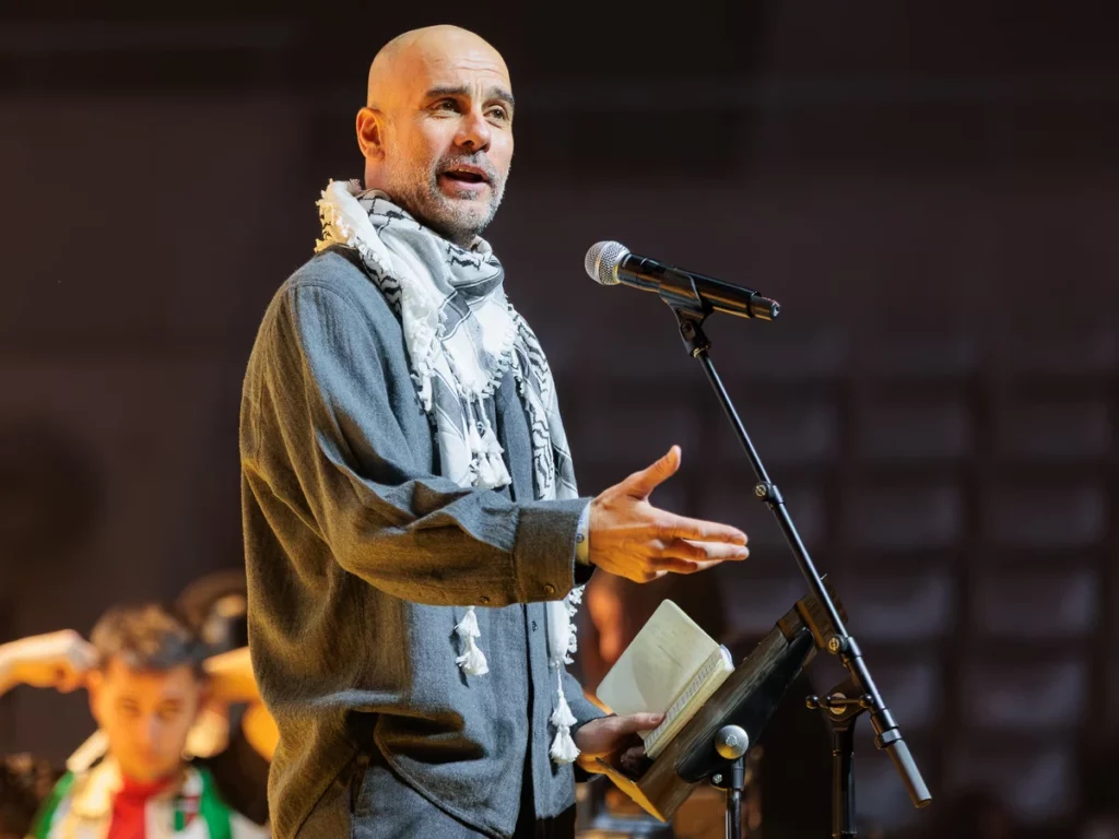 Guardiola Speaks Out on Global Conflicts: “People Are Dying, You Have to Help”