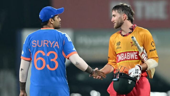 भारत ने जिम्बाब्वे को 72 रन से हराया कम्पलीट गेम दिखाया