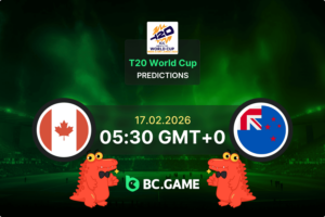 Canada vs New Zealand Prediction, Odds, Betting Tips – ICC Men’s T20 World Cup 17/02/2026