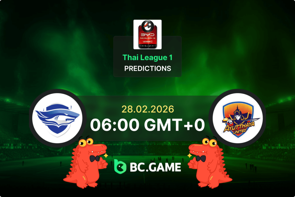 Match prediction for the Chonburi vs Ayutthaya Utd game in the Thai League 1 2026.