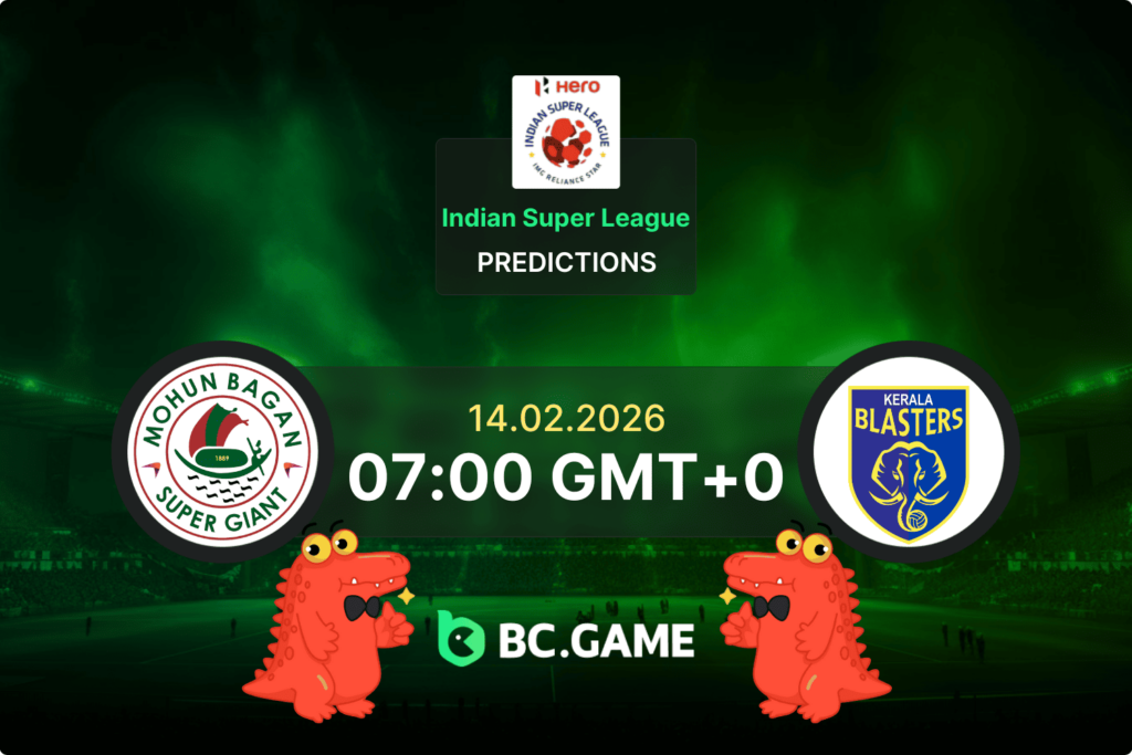 Match prediction for Mohun Bagan Super Giant vs Kerala Blasters at Indian Super League 2025-26 opener
